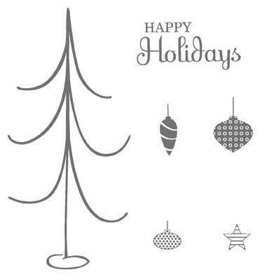 Holiday Happines Stamp Set by Stampin Up Canada